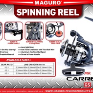 MAGURO CARRERA GS/BG/BR FISHING REEL Original