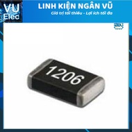 Return 1206 5% multiple values 220R - 100R - 680R - 4 (50pcs 1 bag)