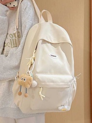 Simple Schoolbag Female Junior High School Students High-Appearance Cute Middle School Students Back