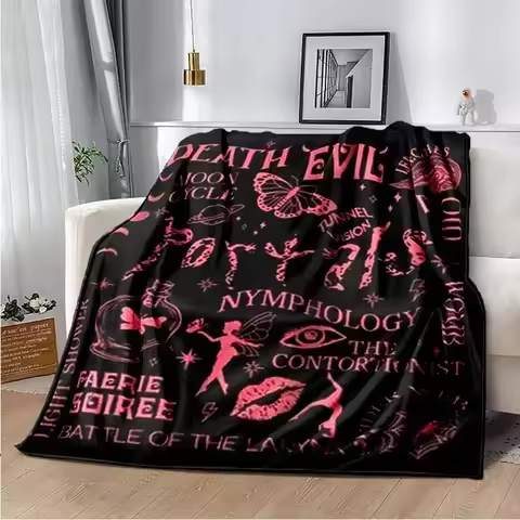 Melanie Martinez Blanket, K-12,CRY BABY,PORTALS,Lightweight Warm Insulation Sofa Bed Office Car Knee