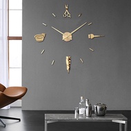 Big sales Luminous 3d Wall Clock Large Clocks Modern Design Luminova Watch Sticker Mirror Hairdresse