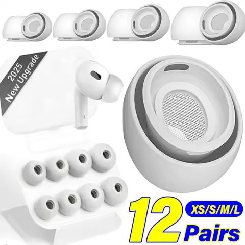 for AirPods Pro 3 Soft Silicone Eartips XS/S/M/L Earplugs for Apple AirPods Pro 3rd Gen Replacement