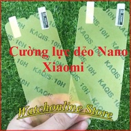 Nano flexible tempered glass for Xiaomi note 9s / note 7 / note 8 / note 8 pro / k20- k20 pro / mi 9