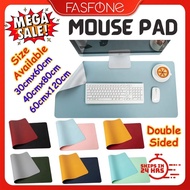 FASFONE Mouse Pad Gaming Mousepad Desk Mat Keyboard Mat Anti Slip Mat