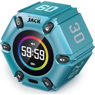 Pomodoro Timer, Magnetic Visual Timer with Flip Countdown, Silent & Alarm, Tools for Anyone, Cube Di