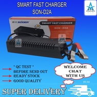 Smart Fast Charger Battery Charger 6V 12V 24V Storage Battery Charger  A =( 1.5A-6V / 2A-12V ） B =( 