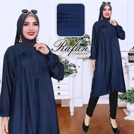 Qiana Tunik Pollo linen polos//tunik terbaru 2025
