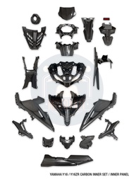 YAMAHA Y16 Y16ZR M SEKI MSEKI CARBON INNER SET INNER COVER INNER PANEL COMPLETE SET