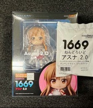 全新🔥特典日版🔥連⛑️ 黏土人 1669 Asuna 亞絲娜 2.0 刀劍神域 Sword Art Online The Movie: Ordinal Scale SAO GSC Nendoroid 