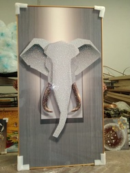 LANROSE | LUKISAN PORCELAIN DIAMOND GAJAH - 3
