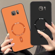 Samsung NOTE 5 / S6 / S6 EDGE / S7 / S7 EDGE case with beautiful color circle print to protect the c