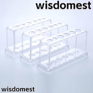 WISDOMEST Test Tube Rack, 6 Holes Plastic Test Tube Holder,  Burette Shelf
