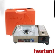 日本製  iwatani 岩谷 遮斷式瓦斯爐4.1kW 附攜帶盒(CB-AH-41F)
