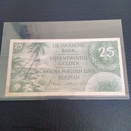 uang kuno federal 25 gulden tahun 1946 xf to au