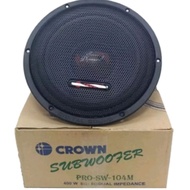 CROWN PRO-SW-104M 10" PROFESSIONAL SUBWOOFER SPEAKER 400W