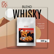โฟลว์ คอฟฟี่ เมล็ดกาแฟคั่ว [คั่วปานกลาง] WHISKY Blend 250g.