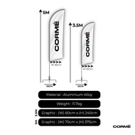 Wind Flag beach Flag with outdoor standing flag event flag sales flag feather flag banner