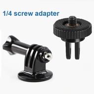 Tripod Adapter Mounts for Insta360 X6 X5 X4 X3 X2 1/4-20 Screw Adapter for Gopro 11 10 9 8 7 6 5 4 3