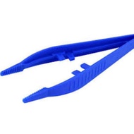 MEDICAL DSPOSABLE PLASTIC TWEEZER FORCEP 1PC FORCEPS TWEEZER