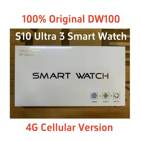 Original DW100 Smart Watch S10 Ultra 3 Smartwatch With 2.29inch Amoled Display GPS WIFI Face Unlock 