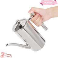 WUPEI47G9 Oil Dispenser Bottle, 304 Stainless Steel 500ml700ml Oil Pot Container, Convenient Seasoni