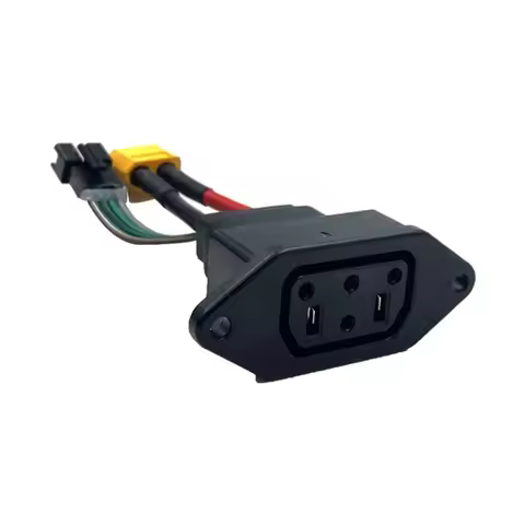 For Super Soco Lithium Battery Connector Charger Socket Line Circular Line For Super Soco Tc Ts Tsx 