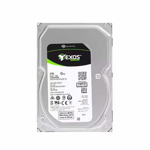New Seagate Exos 7E8 2TB 3.5" SATA 7200rpm Internal HDD ST2000NM000B