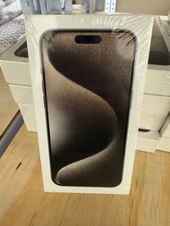 APPLE iPhone 15 Pro max 256GB 原色鈦金屬 A+級 展示福利機