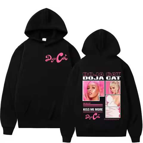 Singer Doja Cat World Tour 2025 Cover Hoodies Men Women Vintage Fashion Aesthetic High Quality Sweat