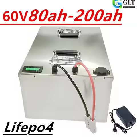 20S 60V 40Ah 80Ah 100Ah 150Ah 200Ah 240Ah 300Ah 400Ah Lifepo4 Battery for 3KW 6KW EV RV Motorcycle T
