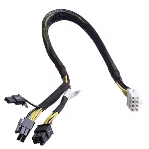 0N08NH 09H6FV for Dell PowerEdge R720 R730 R7910 6+8PIN Split GPU Power Cable N08NH 9H6FV