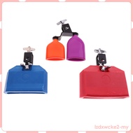 [lzdxwcke2] Durable  High Pitched Plastic Cowbell Drum Percussion for Drum Players