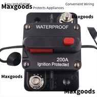 MAXGOODS Circuit Breaker, Overcurrent Protection Voltage Protection Circuit Breaker Switch, Metal Re