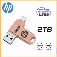 HP 2-In-1 1TB 2TB USB ยูเอสบีแฟลชไดรฟ์ Usb 3.0 Pendrive Type-C Super Fast Type-C Usb C Micro TypeC A