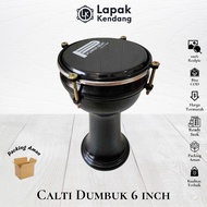 Calti Darbuka Dumbuk Black Children's Size 6 inch Best Quality Darbuka Murah Darbuka Budak