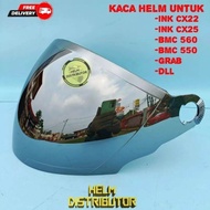 Kaca Helm Ink Cx22 Kaca Helm Gojek Kaca helm KYT Romeo Kaca Helm GIX 207 Kaca helm mds Reflektor Kac