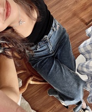 Ribbon pendant  Necklace - silver / สร้อยคอพร้อมจี้  / silver 925 สร้อยเงินแท้ / สร้อยคอ / จี้ / coo