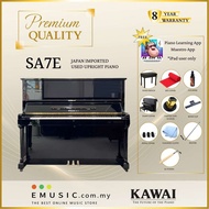 PREMIUM QUALITY KAWAI SA7E - Used Acoustic Upright Piano Japan Imported Local Refurbish Recon Piano 