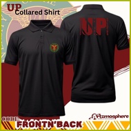 ❏ ➼ ✓ ∩ UP UNIVERSITY OF THE PHILIPPINES COLLARED COTTON SHIRT UNISEX