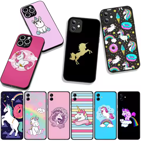Unicorn Phone Cover Case for Xiaomi Redmi Note 15 11 9 10 Pro Plus A5 9A 9T 10A 10C 9C NFC 15C 8T Ca