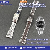 904L Compatible With ROLEX Datejust Series Stainless Steel Watch Strap 20mm 21mm for 126334 126234 1