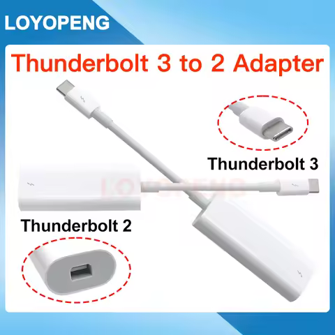 A1790 USB-C Thunderbolt 3 To 2 Adapter Converter Cable A1790 For Mac Computers Pro Air