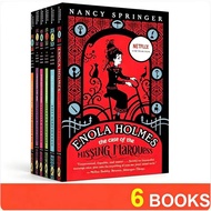 Enola Holmes 6 Books Complete Mystery Novel Collection