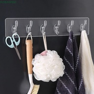ROEMDEE Storage Rack Traceless Practical for Bathroom,Kitchen Multi-Application PVC Clothes Hanger