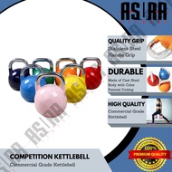ASURA Fitness 4KG - 32KG  Coated Cast Steel Competition Kettlebell CrossFit Kettlebell Sports Traini