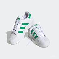 2025Adidas Superstar Men Women Clover Shell Toe Sneakers Campus Students Casual White Shoes (100% au