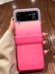 磨砂 漸變色🌈5色👉🏻手機殼 Samsung Flip 3 Flip 4 Phone Case $95包埋順豐郵費⚠️🤩