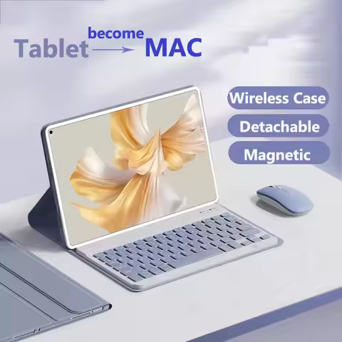 Bluetooth Keyboard Mouse Case for Huawei MatePad Air 12 Inch Pro 12.2 SE 11 11.5 S Pro 13.2 T10S 11 