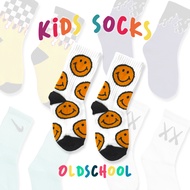 Mohaki - Oldschool Kids Socks With Smile Random Motif - AK74