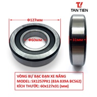 Forklift bearing 60x127x31 (mm), SX1257PX1, 83A 839A